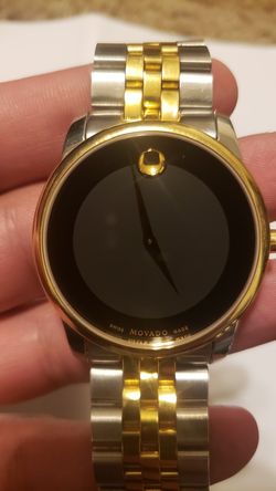 Movado museum two tone