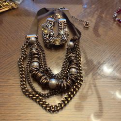 necklace and bracelet
