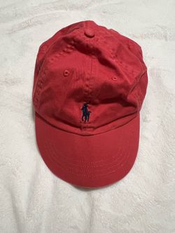 Pink Polo Ralph Lauren Hat With Adjustable Strap