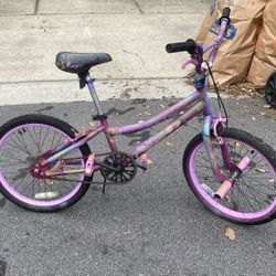 Girls Adjustable Bike