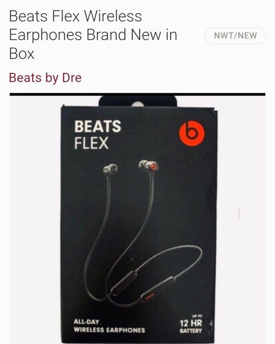 Beats Flex " ALL DAY " Wireless Earphones

