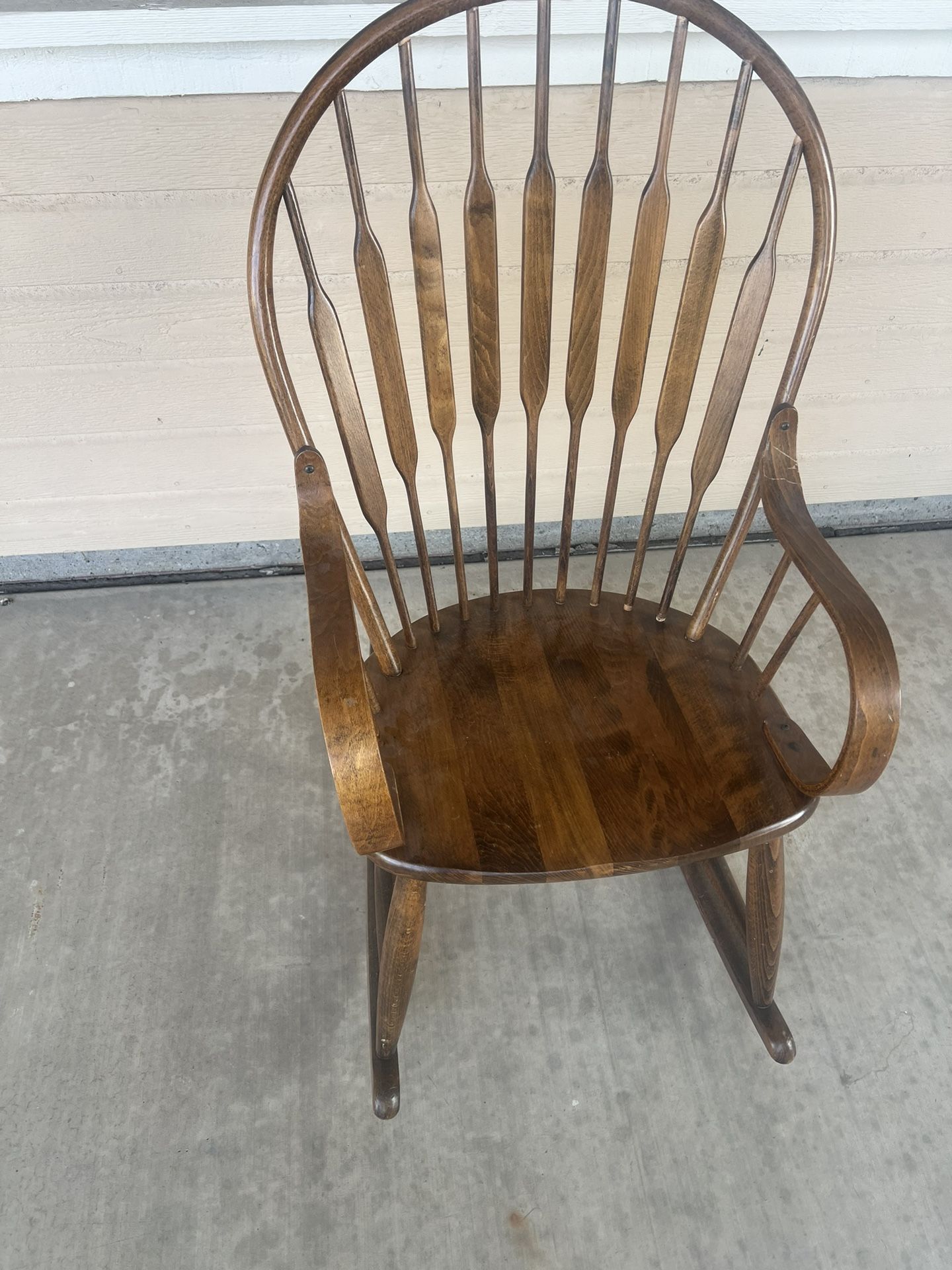 Vintage Wooden Rocking Chair