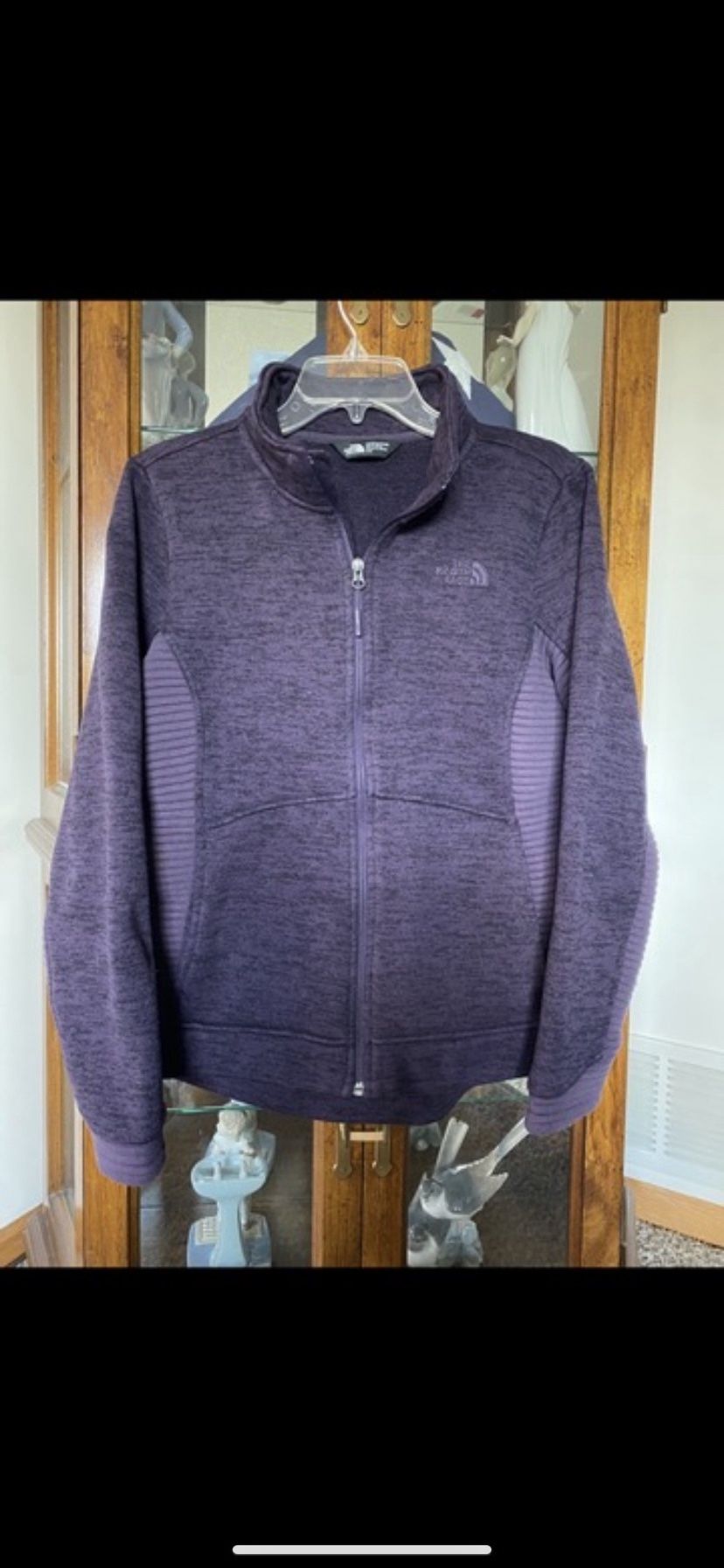 Women’s North Face Zip Up; Size Medium