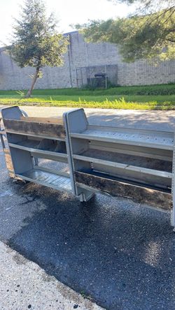 Cargo van shelves