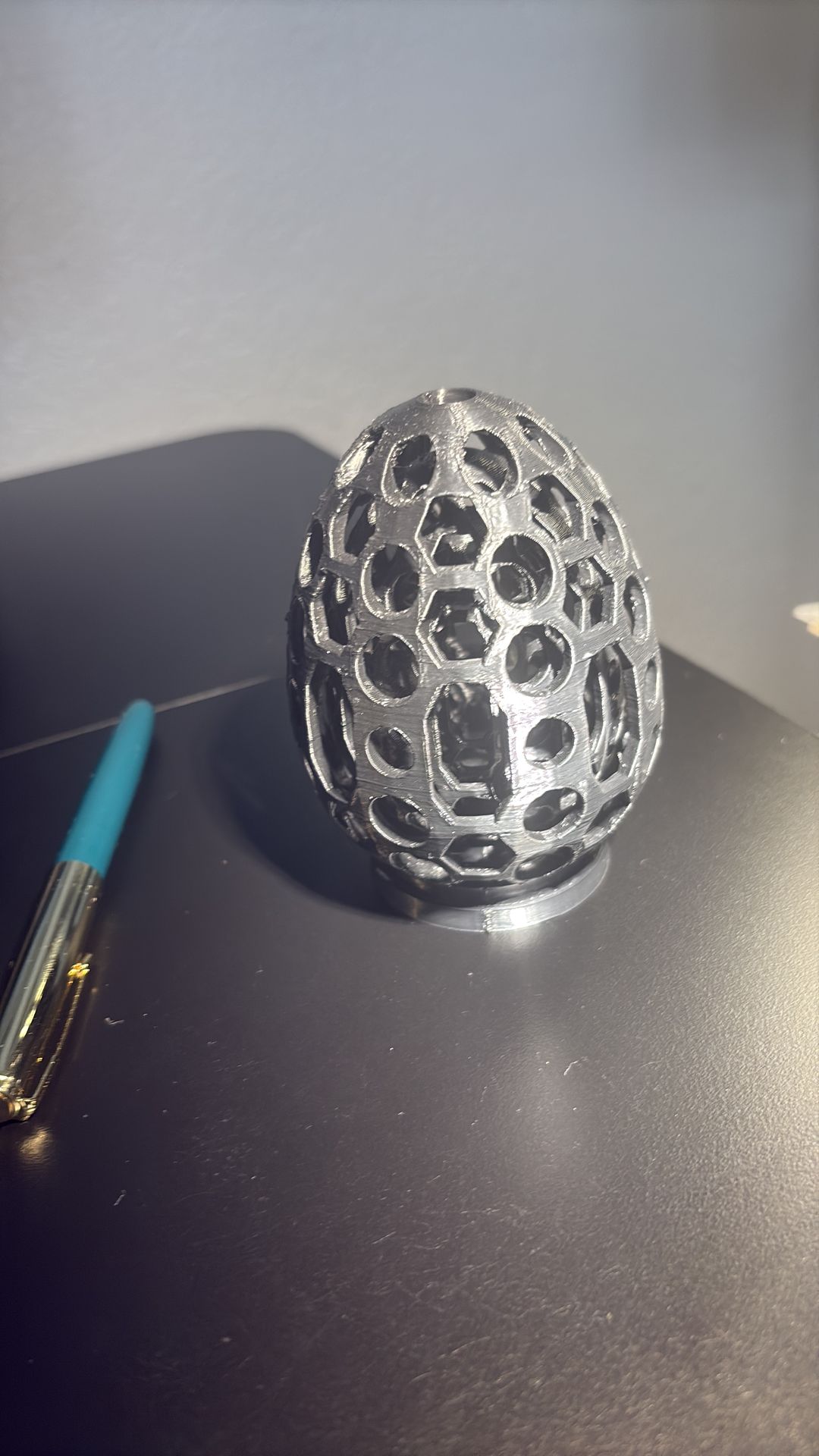 Infinity egg 3D printed