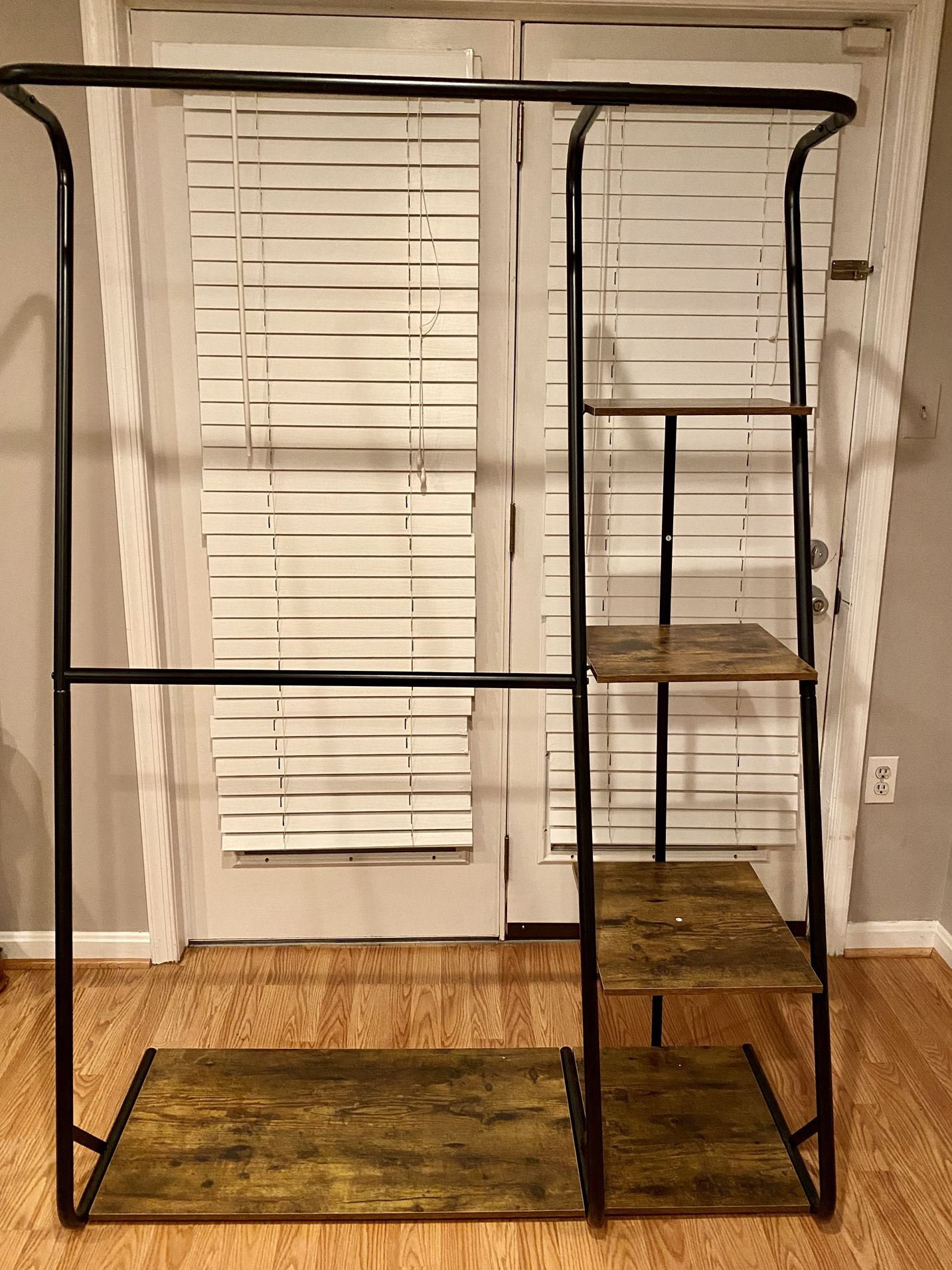 Clothes Rack with Shelves