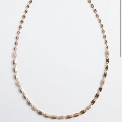 Pave Link Necklace 