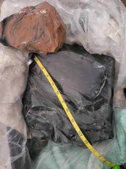 EXTRA LARGE Obsidian, Quartz & Jasper