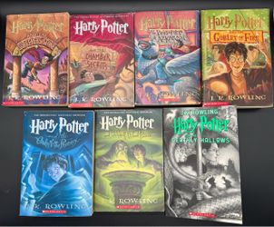 Harry Potter Complete 1-7 Series Paperback Books