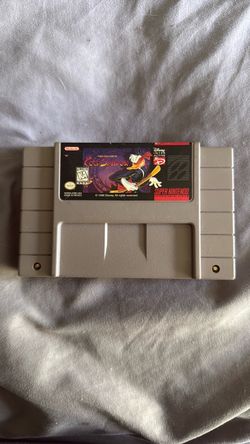 Maui Mallard in Cold Shadow SNES Cartridge