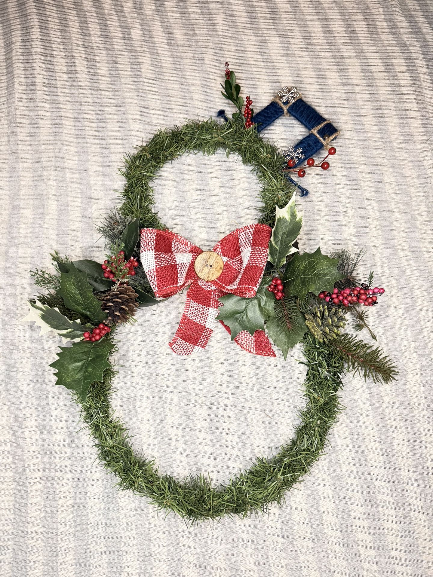 Snow Man Wreath☃️