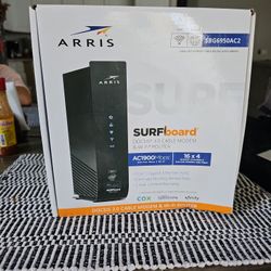 ARRIS MODEM AND WI FI ROUTER