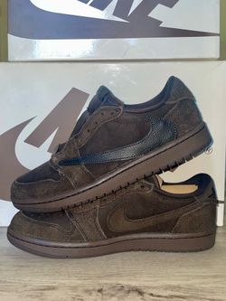 Jordan 1 Low Travis Scott Velvet Brown Mens Size 8 & 14 DS DM7866-202