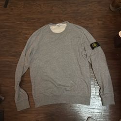 Stone Island Crewneck, Large, Grey