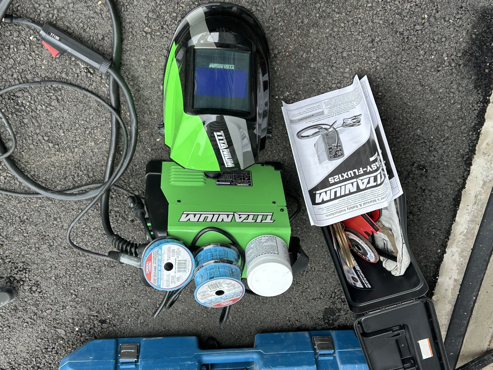 MiG Welder , Helmet, And Full Kit