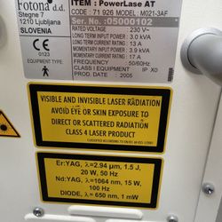 Fortunately Lares Powerlase AT Spa 2008 Dentistry Crown And Cavity Prep Laser System
