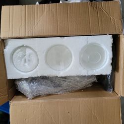 3 LIGHT VANITY BLACK BATHROOM 