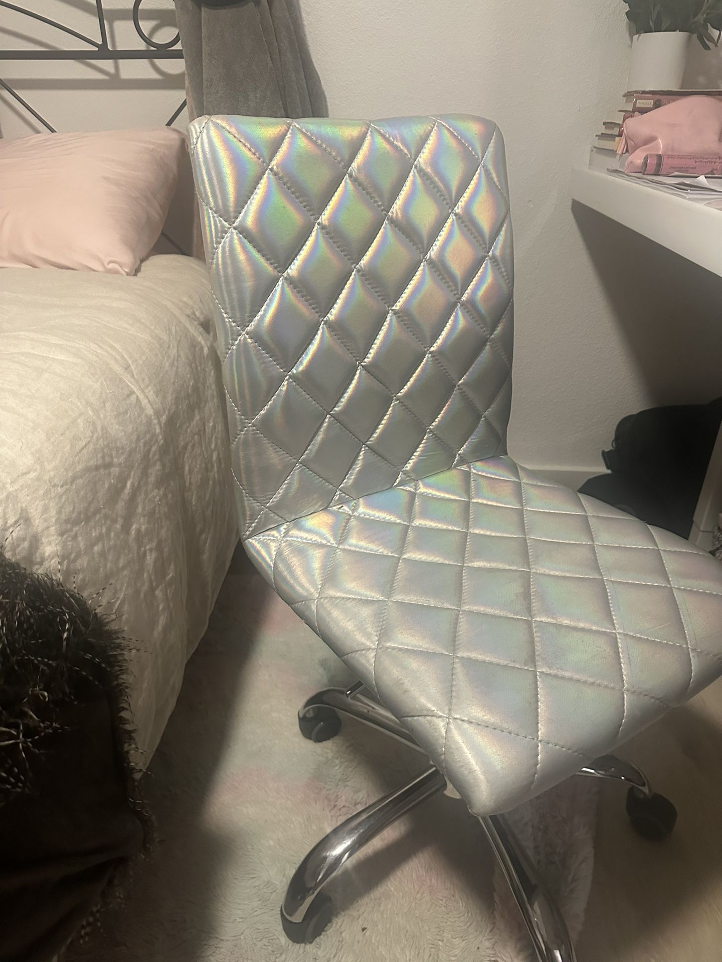 iridescent, Holographic, Computer Chair