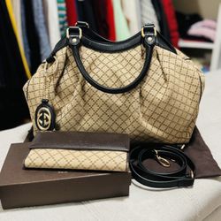 Auth Gucci Diamante Set