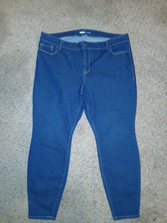 Women's Old Navy Skinny Jeans Size 20 Short