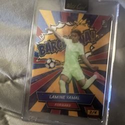 Lamine Yamal 2024 Wild Card Rookie cards..