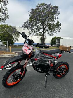 Off Road Electric Mini Dirt bike Top speed 50Mph , 55Miles Range