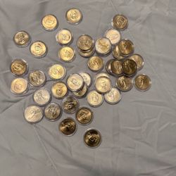 Presidencial Coin 1 Dolar Uncirculated 