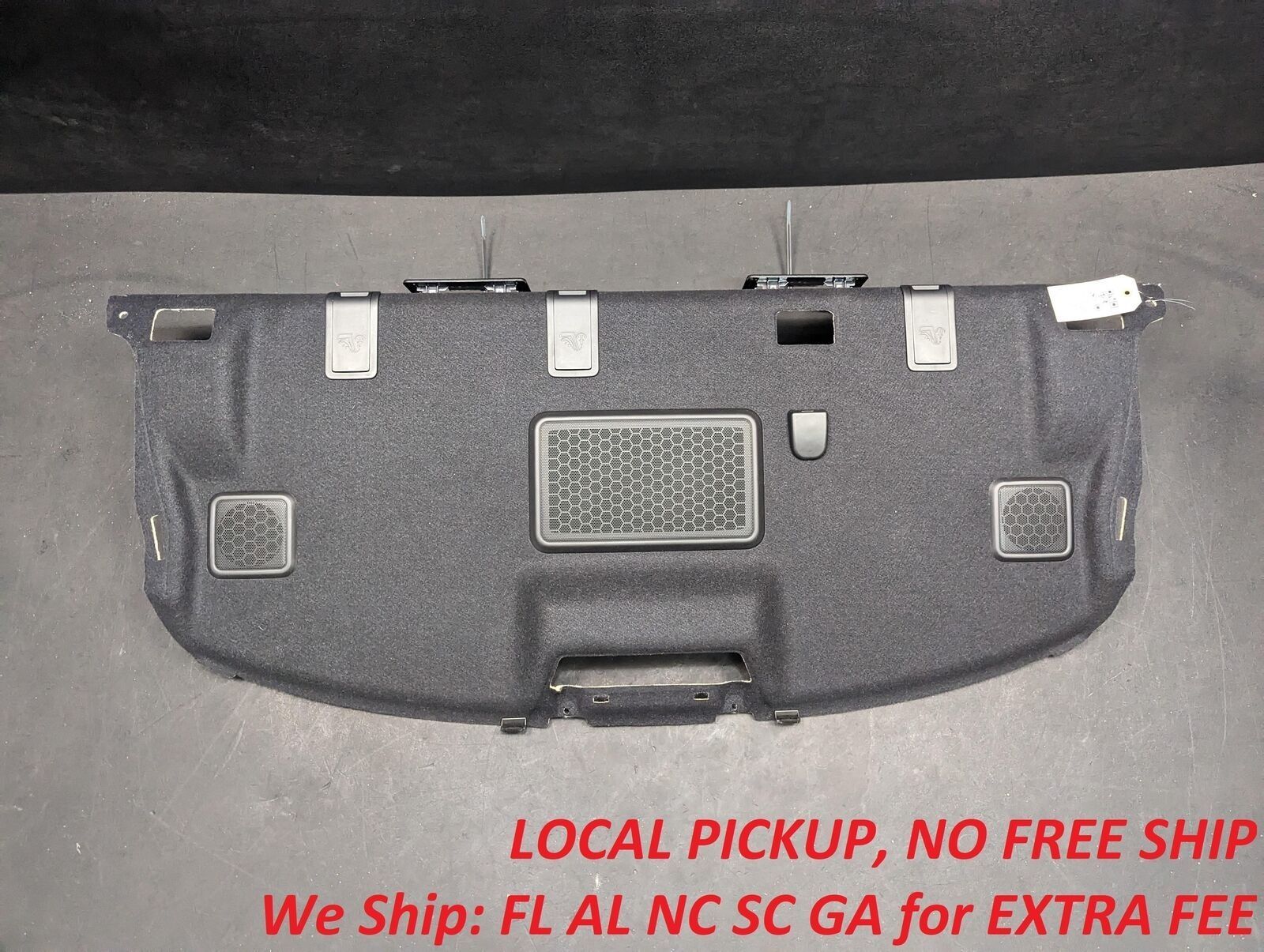 Rear Package Tray Trim Panel 2019 Infiniti Q50 79910-4GB1A 2016 2017 2018 2020 (I9870)