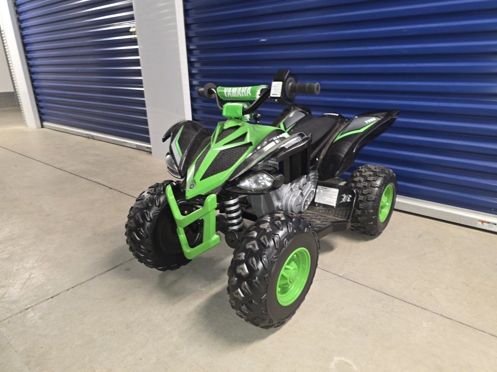 12V Yamaha Raptor ATV Powered Ride-on for Boys & Girls, Ages 3+, up to 5 MPH