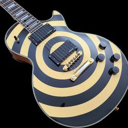 Zakk Wylde Les Paul Custom Bullseye and Gibson Hardshell Case