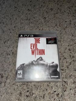 PS3 Game The Evil Within 