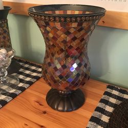 Partylite Glass Global Fusion Mosaic Set