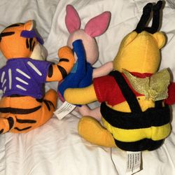 Collectible Winnie The Pooh Beanie babies characters 