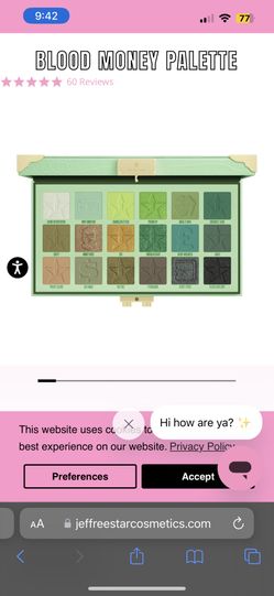 Jeffrey Star Pallet 