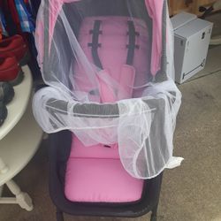 Conway pink Stroller