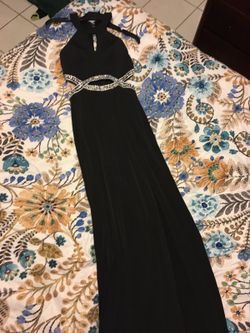 Black formal dress