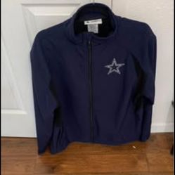 Dallas Cowboys XL Authentic Zip Up Jacket