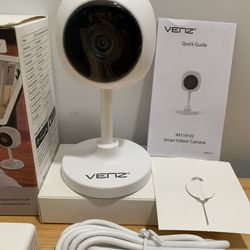 1080P WiFi Security Indoor Security Camera with Motion Detection, Night Vision, Two-Way Audio, Works with Alexa & Google