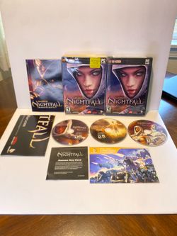Guild Wars Nightfall PC (Poster, 3 Discs, Manuals, Codes, All Complete)