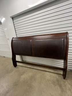 King size Headboard + Bedframe