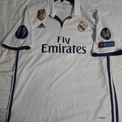 Real Madrid soccer jersey 2017 Sergio Ramos
