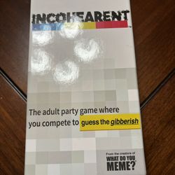 Incoherent Card Game