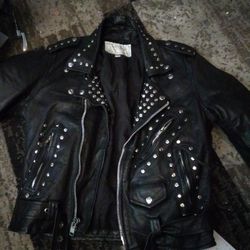 Genuine LEATHER MOTORCYCLE  JACKET 