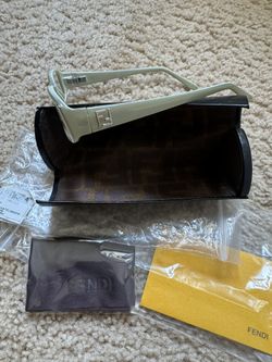 New Fendi Eyeglasses Jade Green 