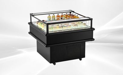 NSF 37 Ins Open Air Display Case Refrigerator CM-900C