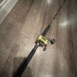 Shimano Calcutta 400 Salt Water Fishing Combo. 