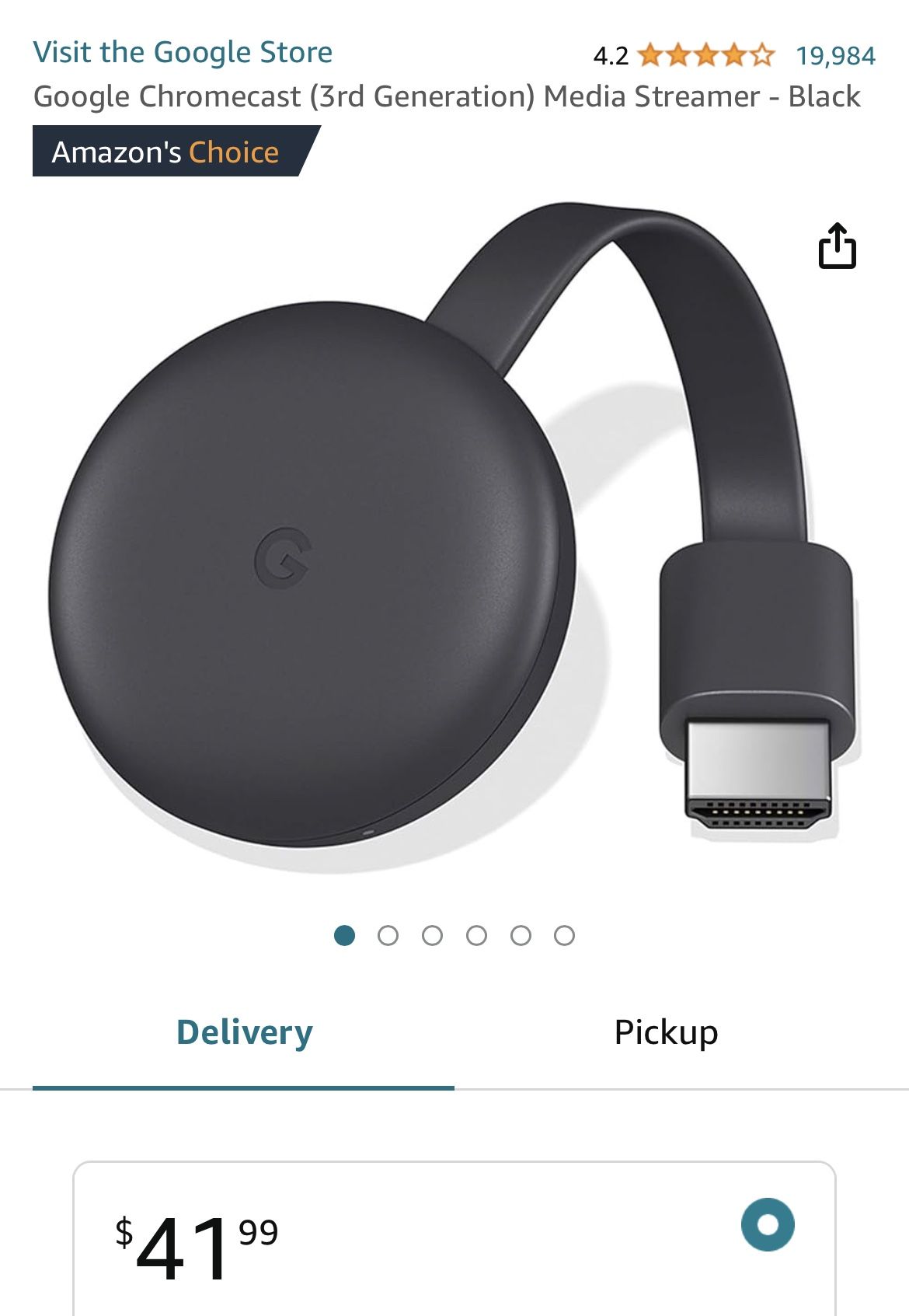 Google ChromeCast 