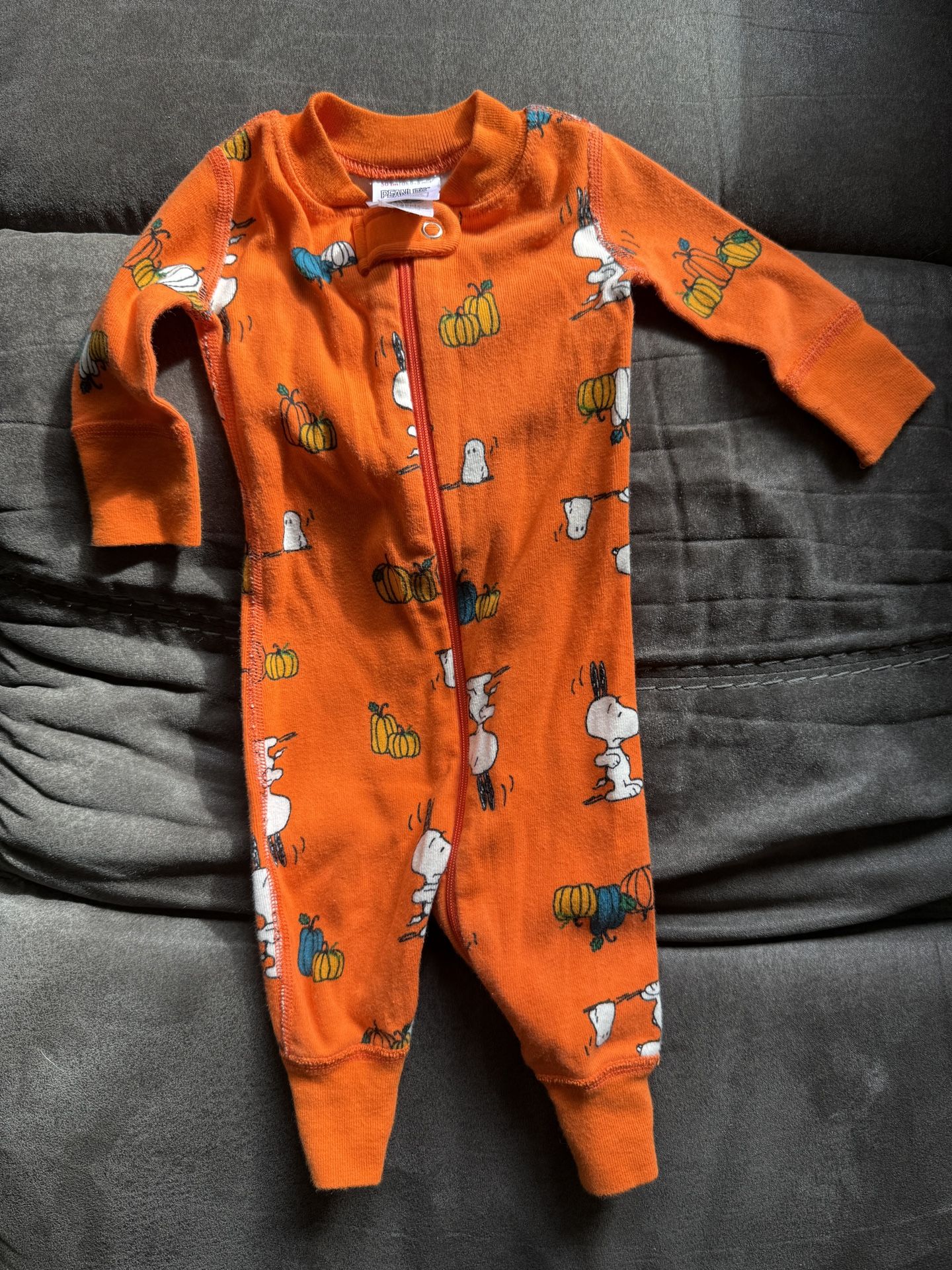 Hanna Andersson Peanuts Themed Pajamas 0-3mo