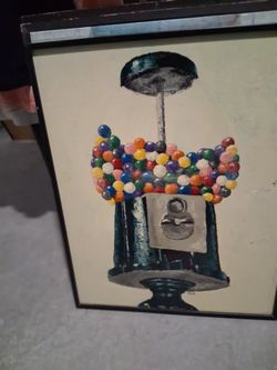 Gumball Machine Painting