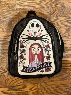 Jack Skellington And Sally Nightmare Before Christmas Mini Backpack